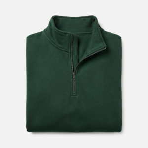 NO LOGO Dark Green Hoodie