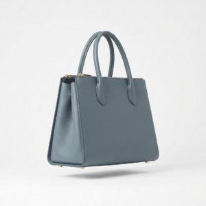NO LOGO Minimalist Blue Tote