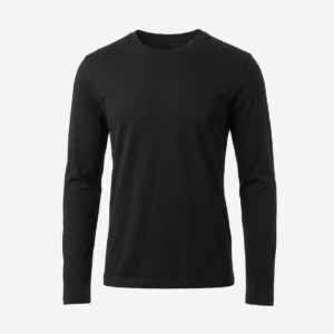 NO LOGO Essential Black Long Sleeve